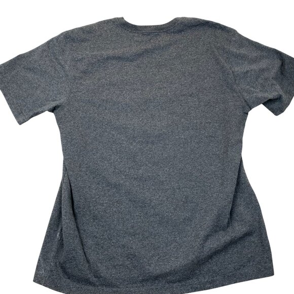 Carhartt Men's T-Shirt Large Gray Short Sleeve Camo Graphic "Built To Last" Tee - Picture 2 of 9